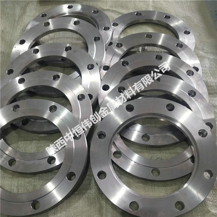 Titanium flange