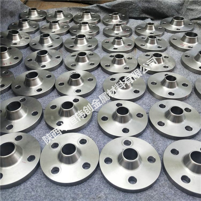 Titanium flange