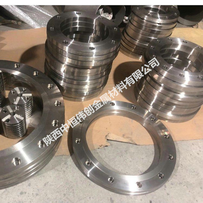 Titanium flange